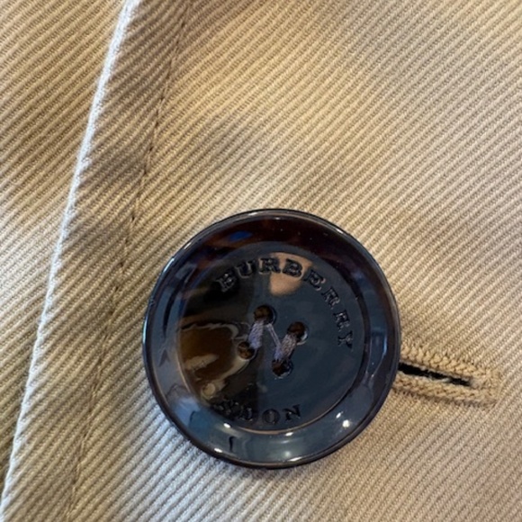 Auth. Burberry London Men Trench Coat 🧥 52EU/44US - Picture 9 of 11